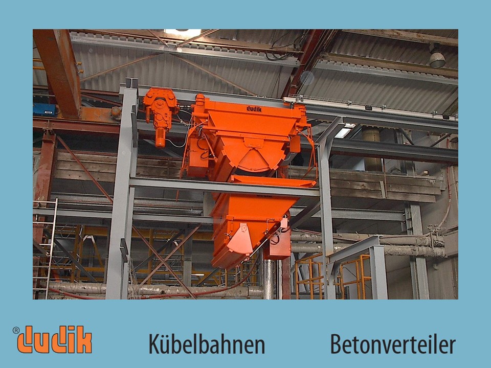 Distributeur de béton sous trémie